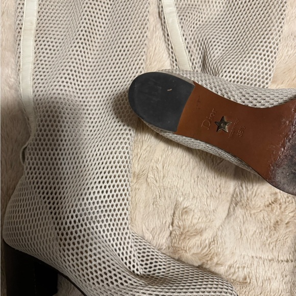 Christian Dior boots white cream - Picture 3 of 7